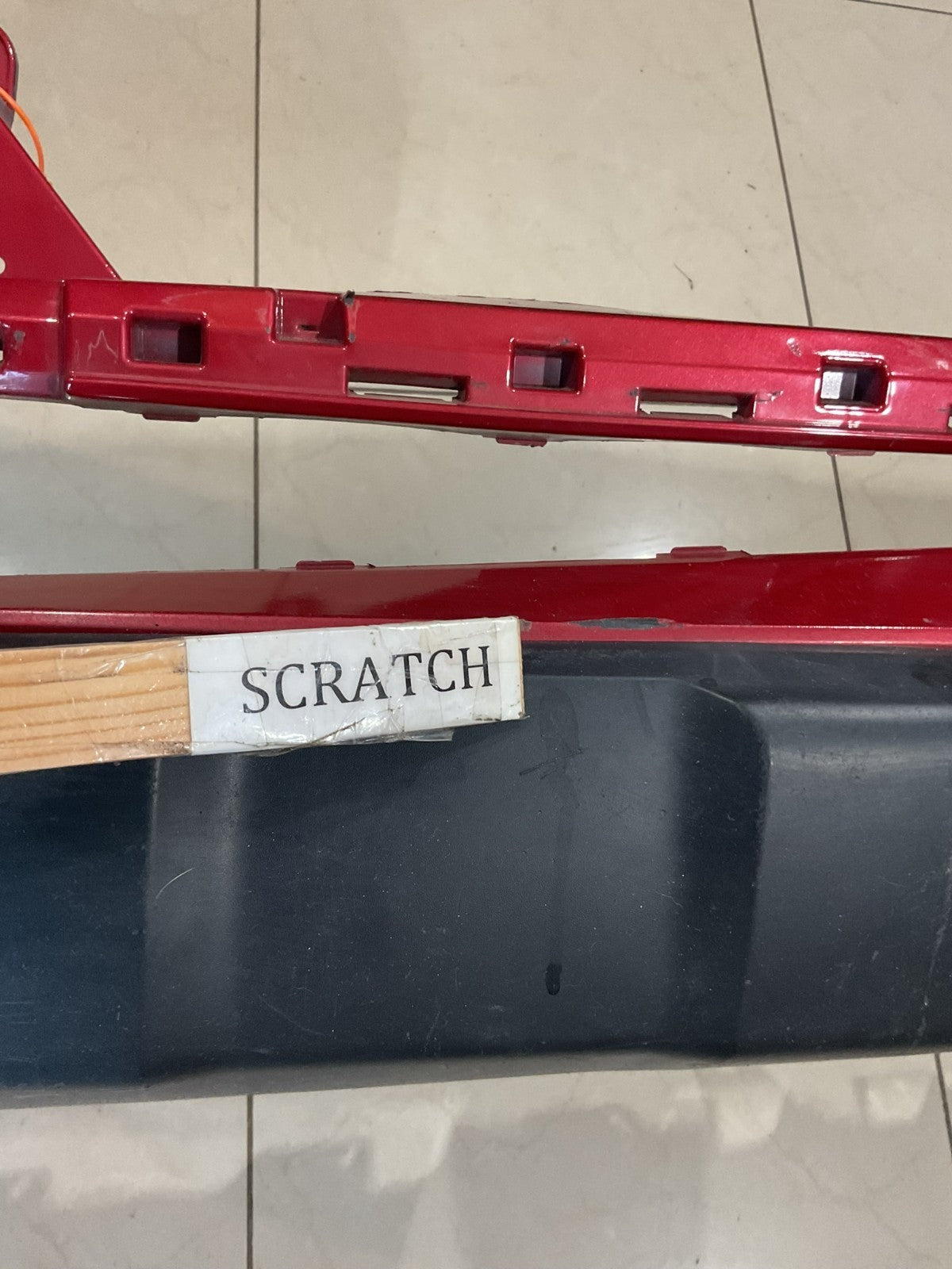 Front Bumper Cover Red 2016-2022 Toyota Tacoma 52119 04240 OEM