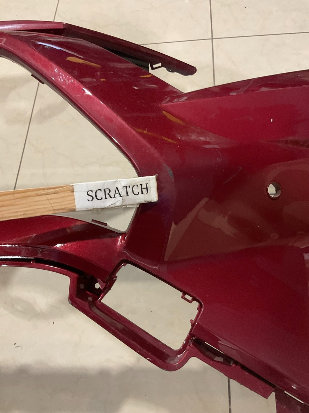 Front Bumper Cover Red 2022-2023 Toyota RAV4 52119+42b20 OEM