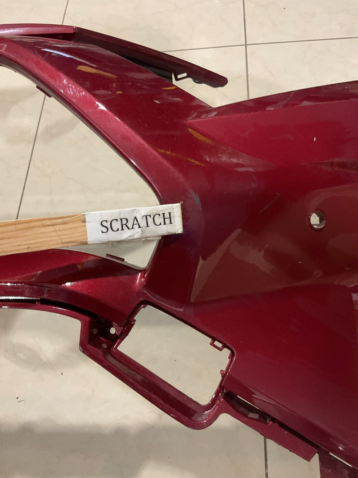Front Bumper Cover Red 2022-2023 Toyota RAV4 52119+42b20 OEM