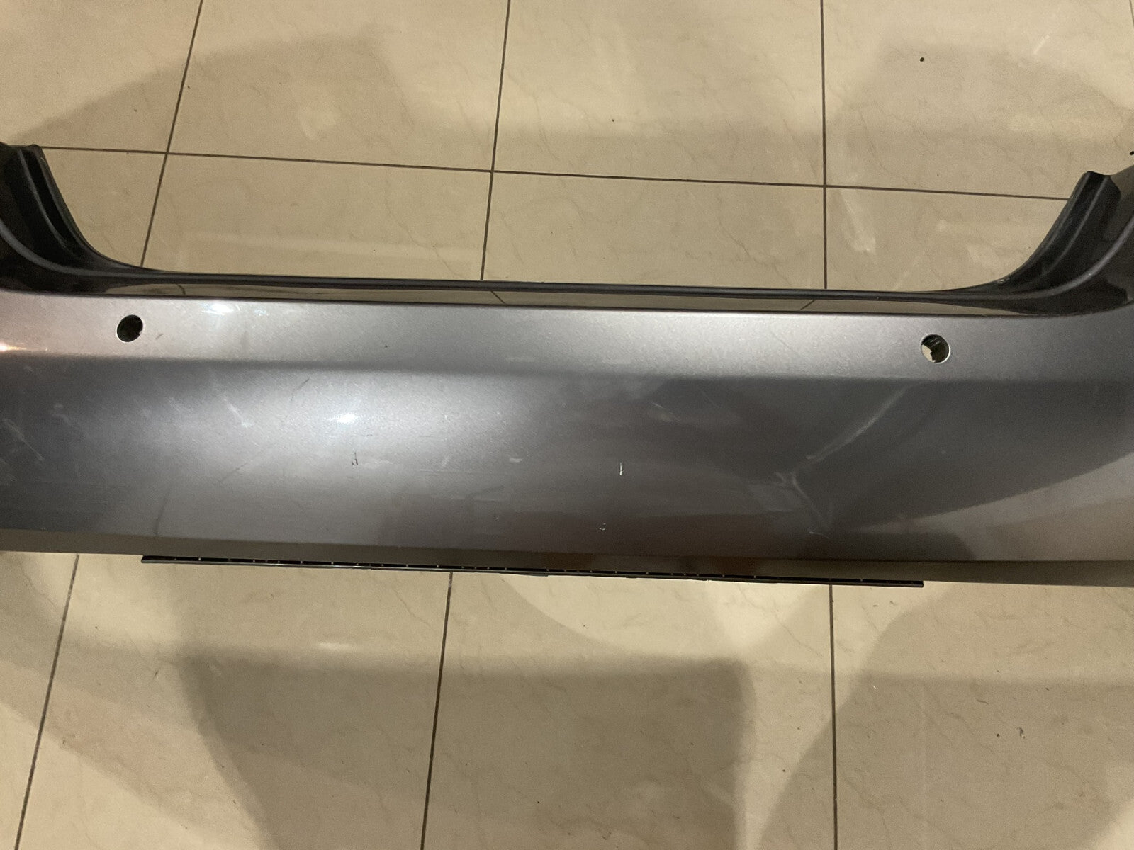 Rear Bumper Cover Grey 07-09 Jaguar XK 6W83-17D781-A OEM
