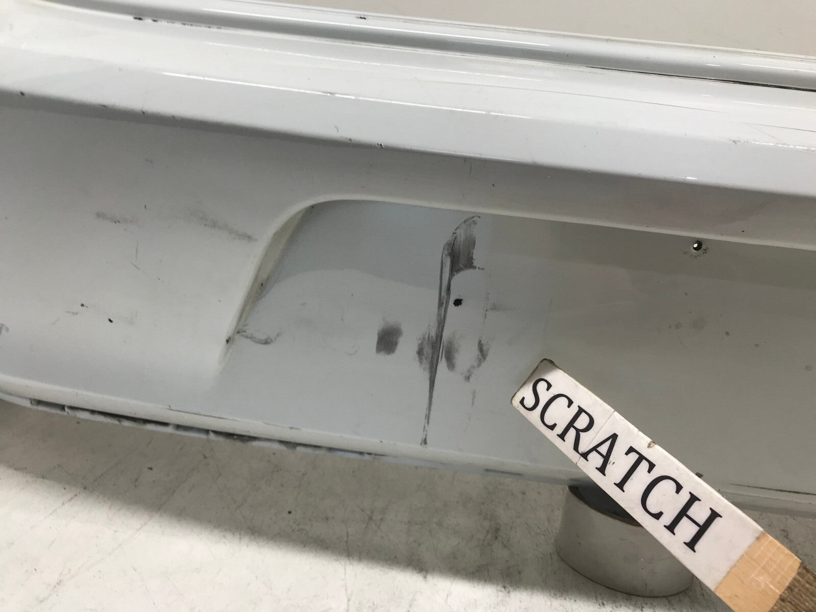 Rear Bumper Cover Volkswagen Golf/GTI White 2015-2017 5GM807417GRU OEM
