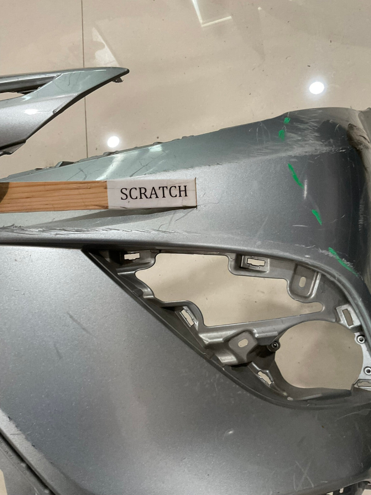 Front Bumper Cover Silver Toyota Camry SE XSE Hybrid SE 18-2020 52119-06E20 OEM