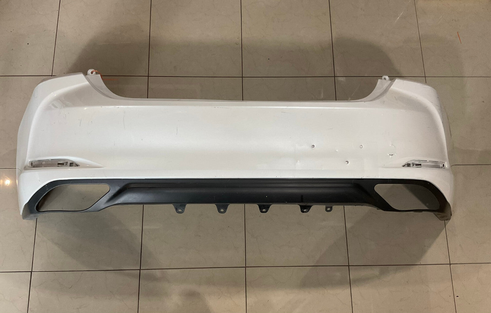 Rear Bumper Cover White 2019-2020 Lexus ES350 52159-33470 OEM