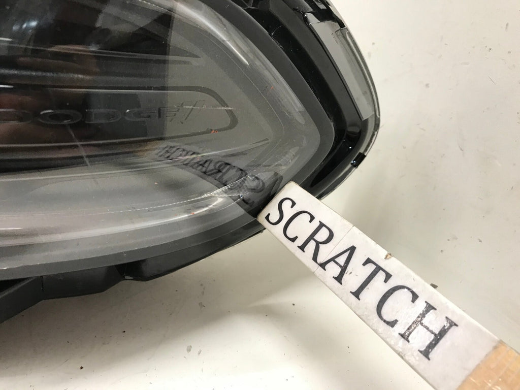 Headlight Damaged LED Passenger RH Dodge Charger 2018-2021 68410313AD OEM