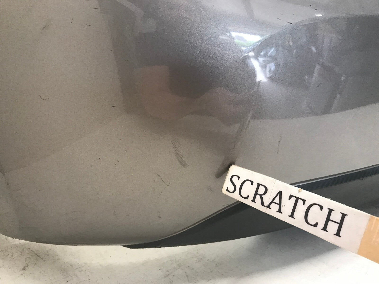 Rear Bumper Cover Toyota Corolla L/LE/S/S Plus/ECO Grey 14-2018 52159-02A10 OEM3