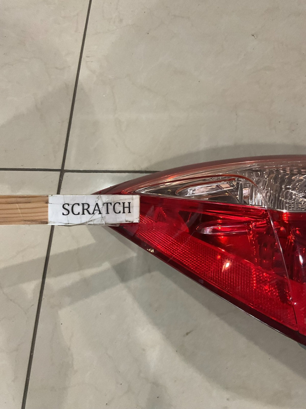 Tail Light Left Driver LH Toyota Corolla 2014-2016 CAPA