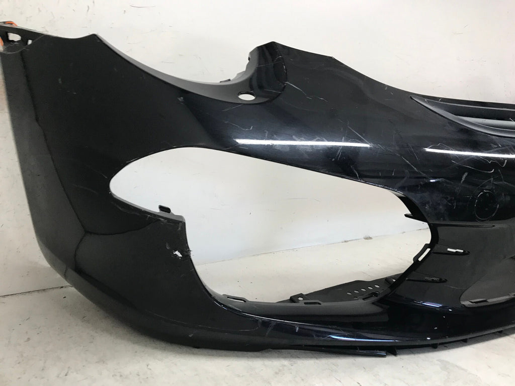 Front Bumper Cover Black Porche 911 Carrera 2012 2016 w/Sensor Holes OEM