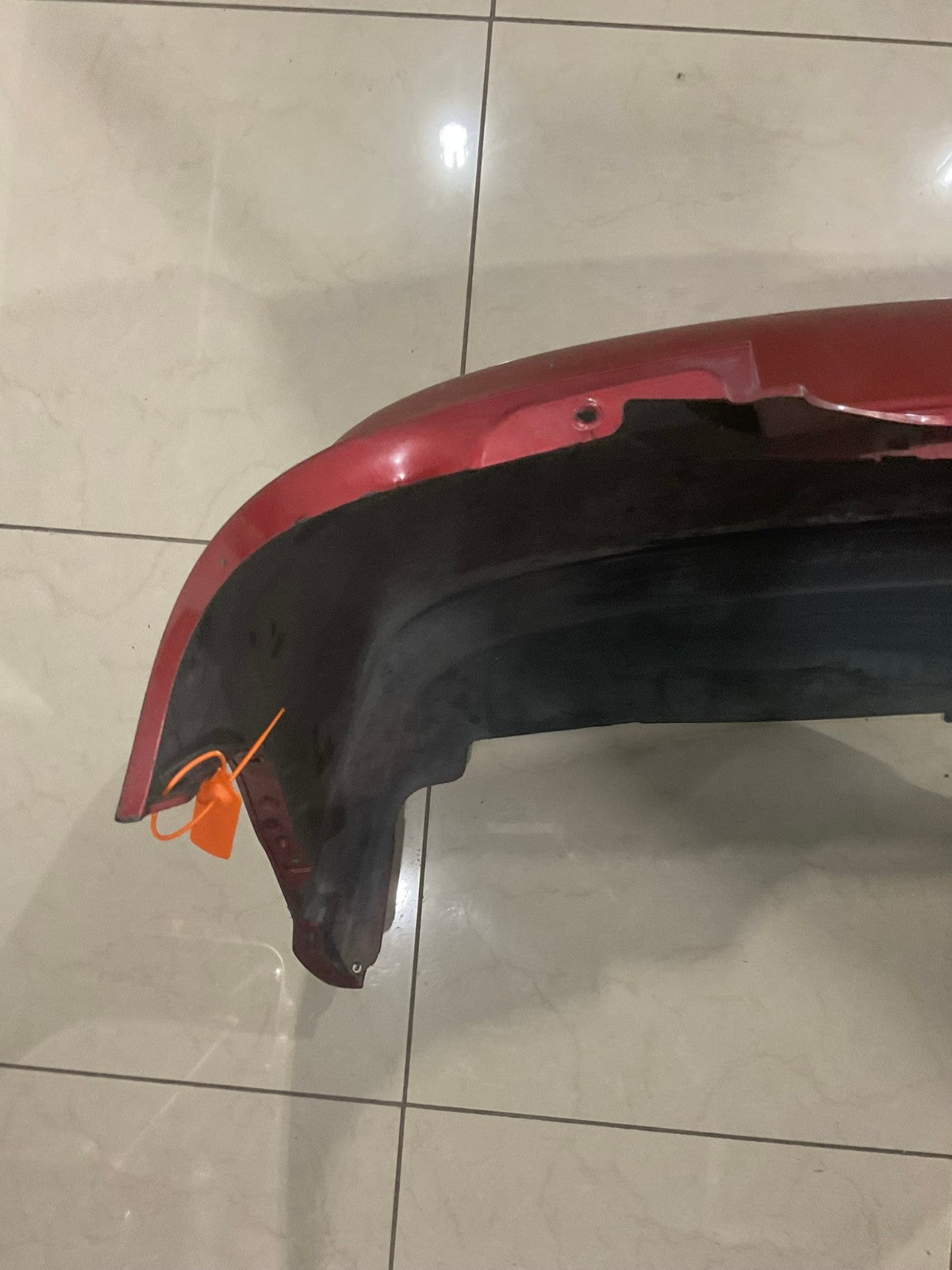 Rear Bumper Cover Red 2005-2006 Infiniti G35 Sedan 82022+AC740 OEM