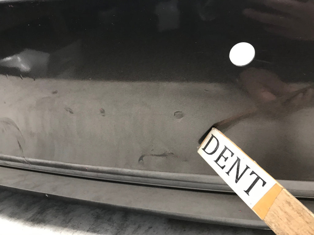 Rear Bumper Cover Gray 2012-2015 BMW 320i Sedan Standard Type w/Sensor Holes OEM