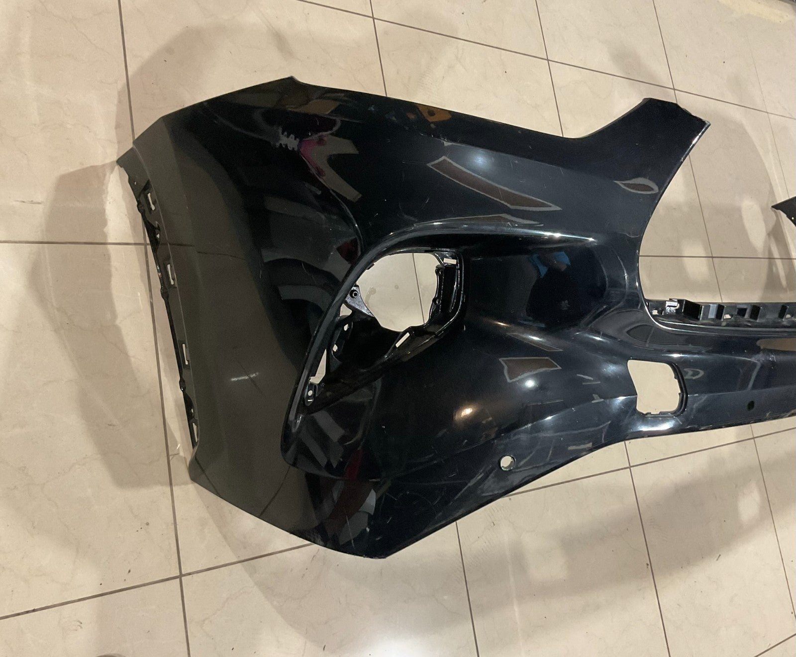 Front Bumper Cover Black 2020 2023 Toyota Highlander 52119+0e410 OEM