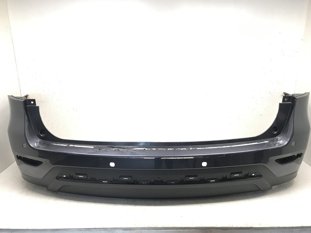 Rear Bumper Cover Nissan Pathfinder Platinum/SV Hybrid w/Sensor Holes 13-16 OEM