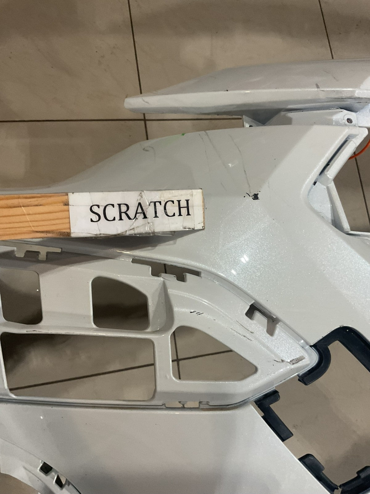 Front Bumper Cover White 2024 Subaru Crosstrek XV 57704fn30a OEM