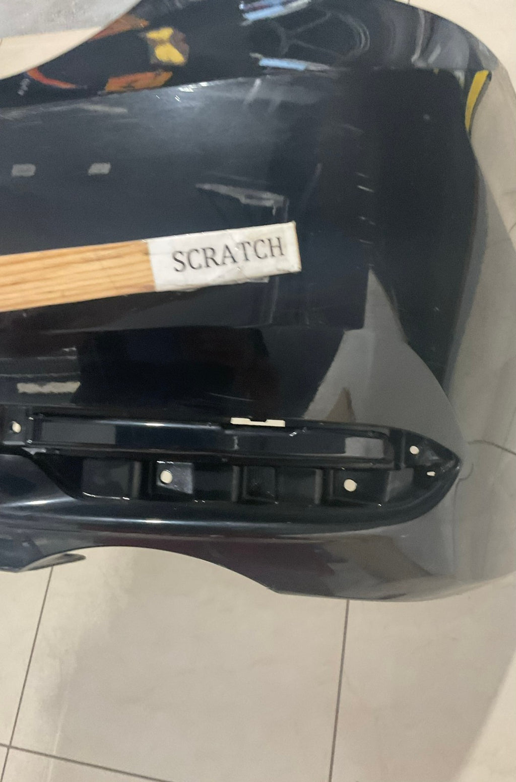 Rear Bumper Cover Black Honda Accord Touring 2016 2017 71501+t2f+a001 OEM