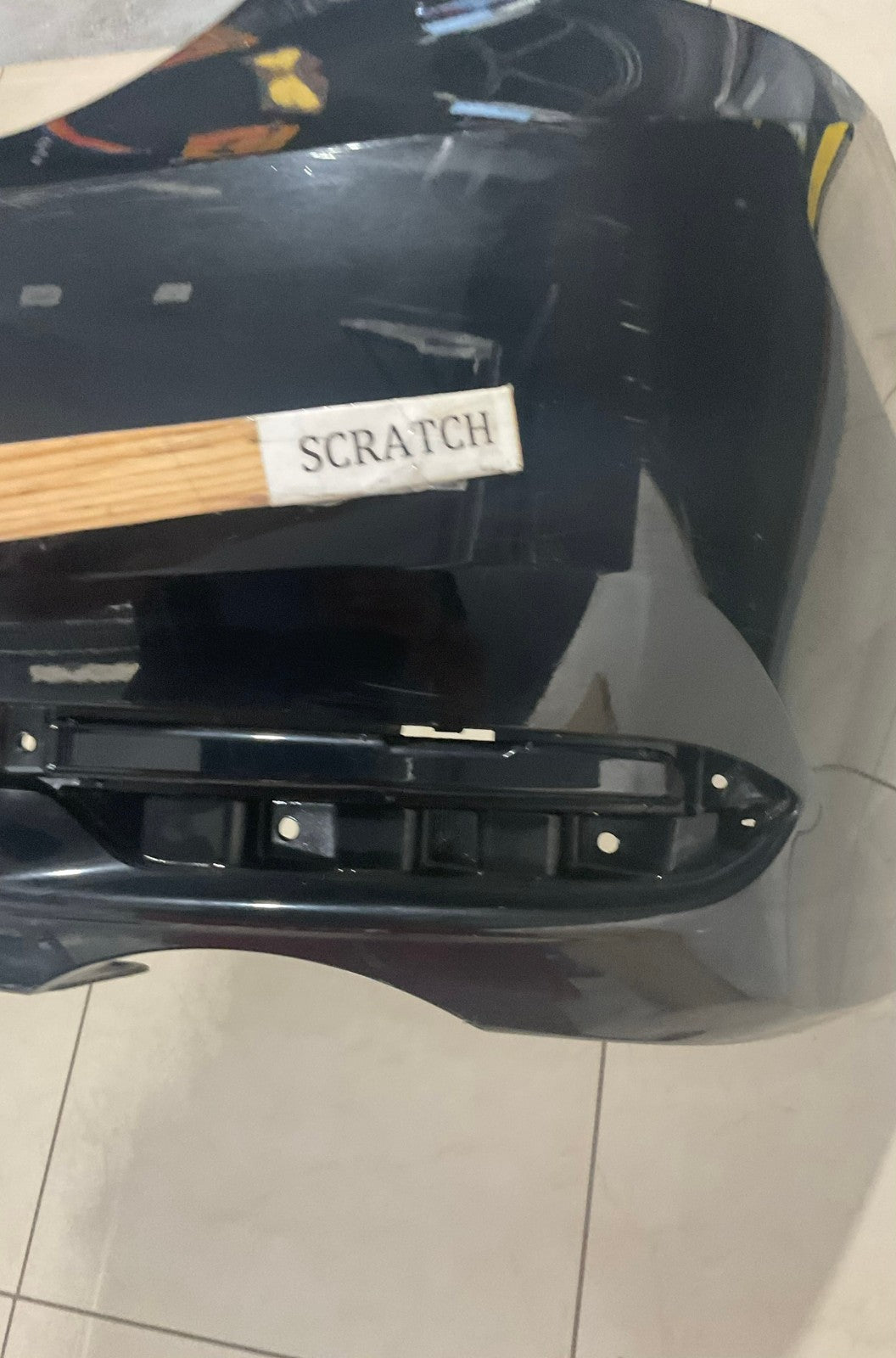 Rear Bumper Cover Black Honda Accord Touring 2016 2017 71501+t2f+a001 OEM