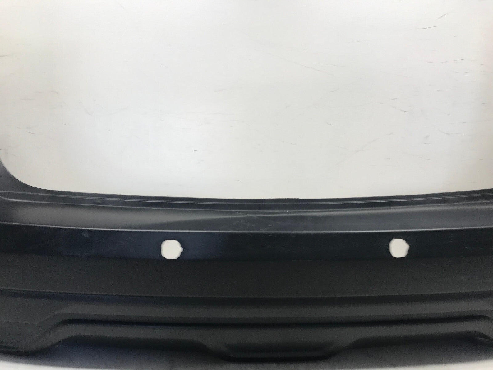 Rear Bumper Cover Nissan Kicks S/SV w/Sensor Holes Black 18 19 85022-5RB0H OEM0