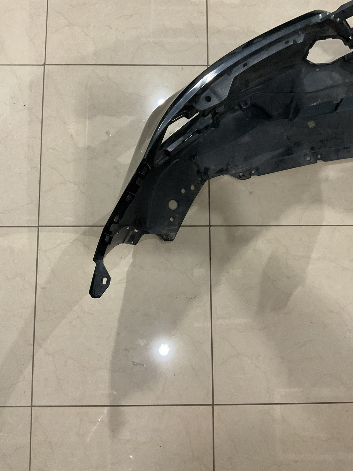 Front Bumper Cover Black 2020-2021 Nissan Rogue 62022+6mr0h OEM