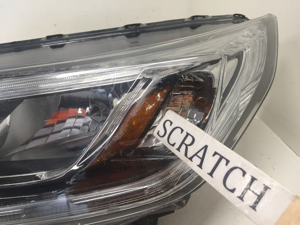 Halogen Headlight Damaged Driver LH Left Honda CR V 2015 2016 33150T1WA11 OEM