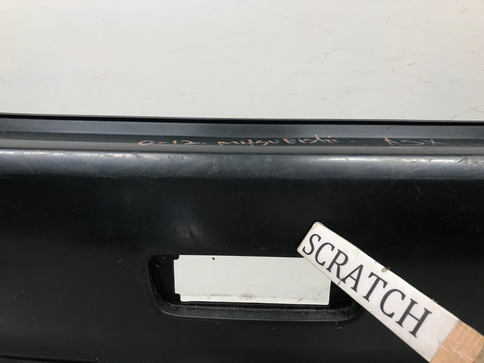 Rear Bumper Cover Black Mitsubishi Outlander Sport ES SE 13-2015 6410B860ZZ OEM