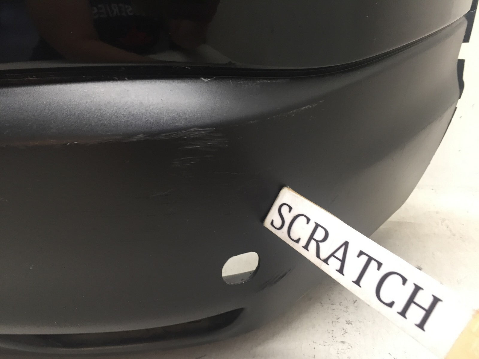 Rear Bumper Cover Nissan Rogue Sport S SL SV w/Sensor Holes 2017 2018 OEM