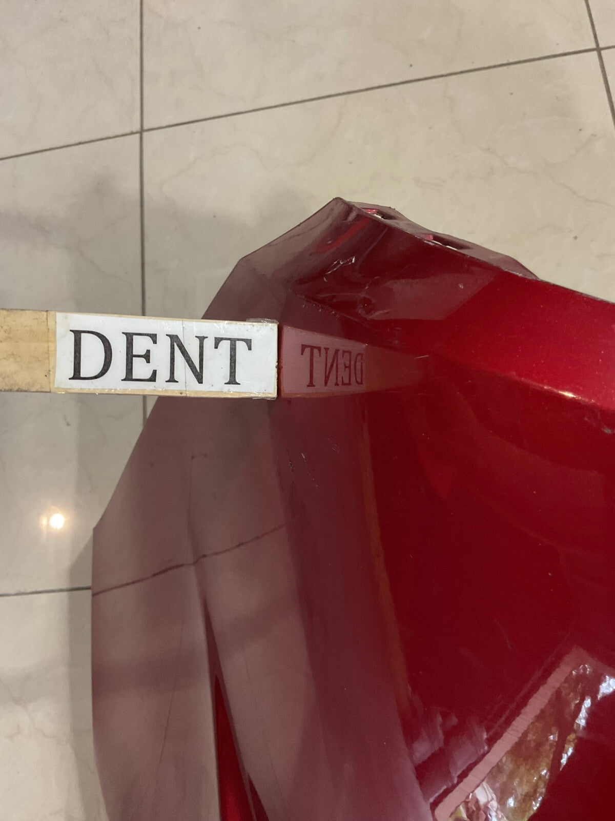 Rear Bumper Cover Red Acura RDX 2019 71501-TJB-A000 OEM