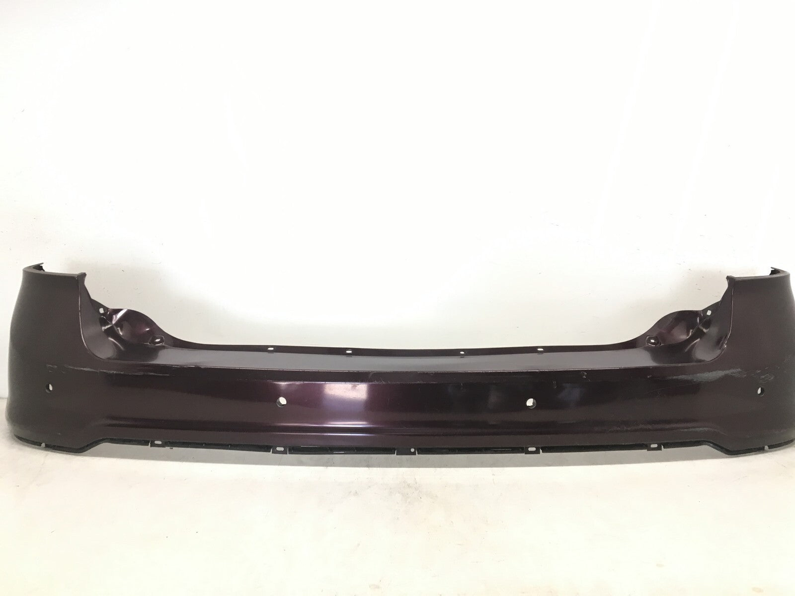 Rear Upper Bumper Cover Ford Edge SE SEL Limited Sport w/Sensor Holes 11-14 OEM2