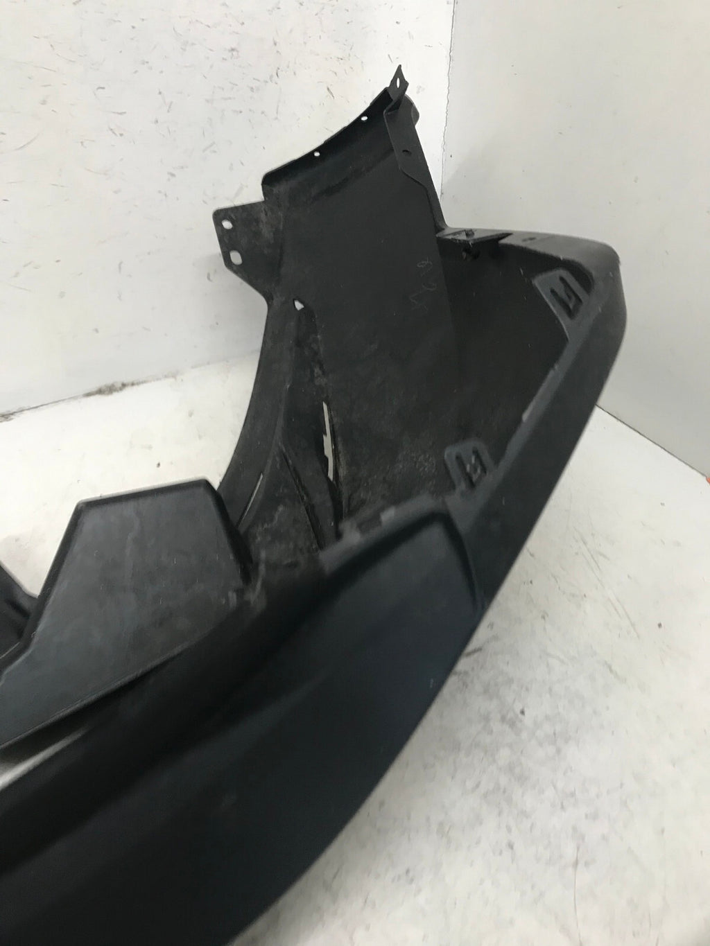 Rear Bumper Cover Black 2021-2022 Nissan Rogue Sport S/SV/SL w/Sensor Holes OEM
