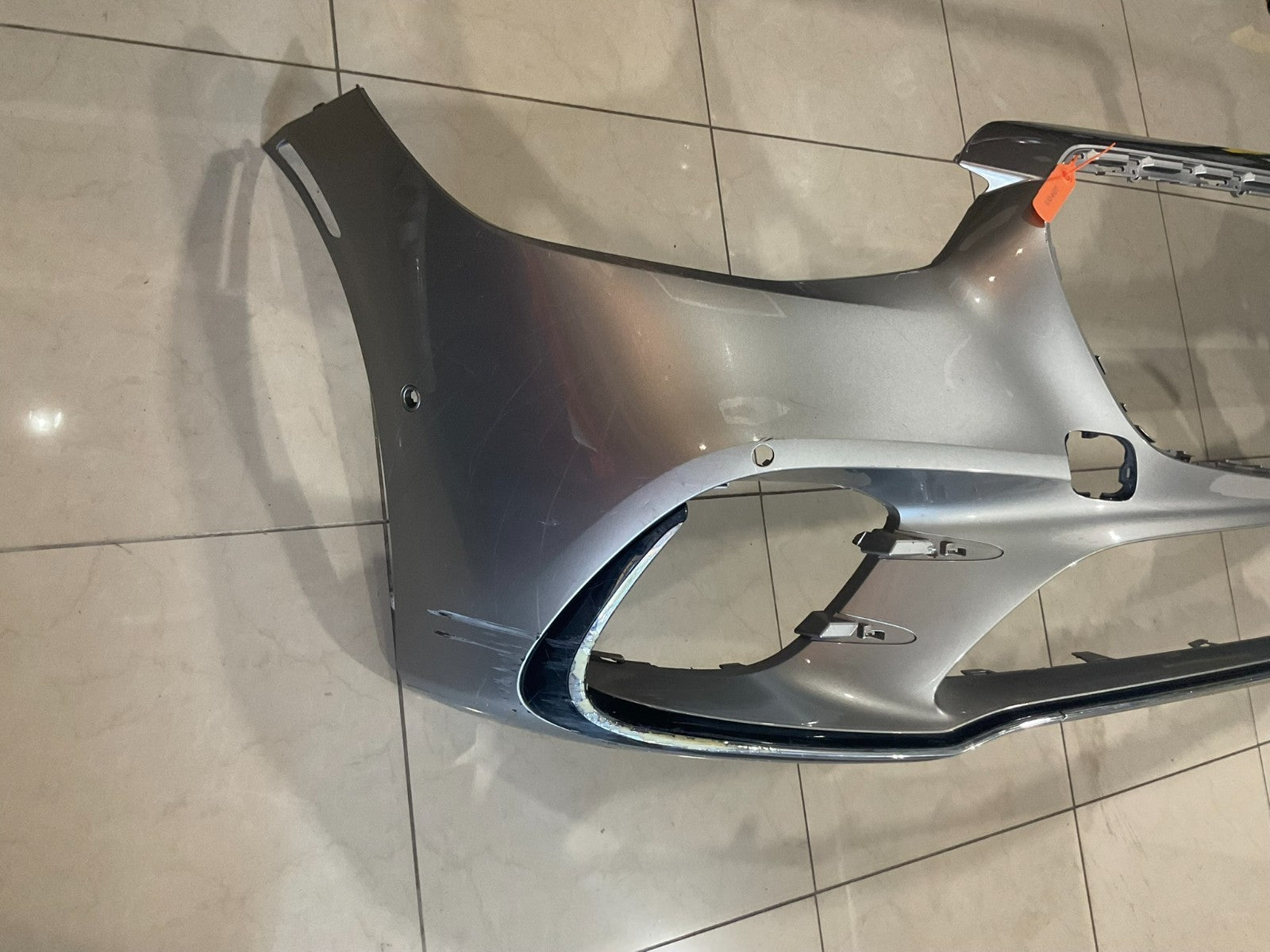 Front Bumper Cover Grey Mercedes E400 E450 2 DOOR Coupe 18-20 CAPA
