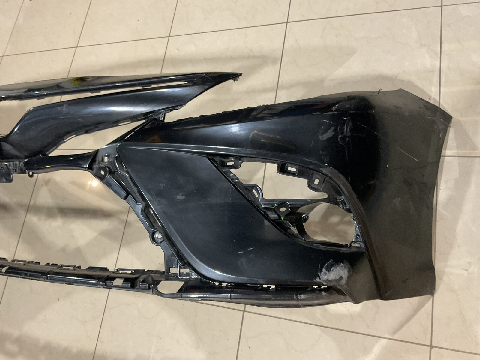 Front Bumper Cover Black Toyota Camry XSE SE Hybrid SE 2018-20 52119-06E20 OEM