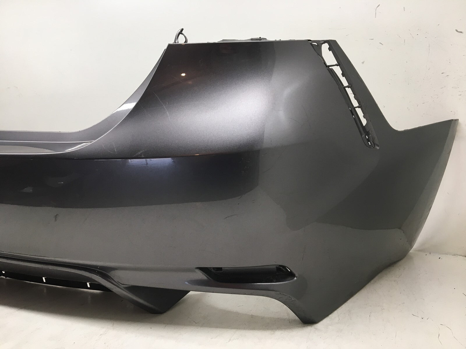 Rear Bumper Cover Toyota Camry SE XSE Hybrid SE w Sensor Holes 1H1 18 2019 OEM2