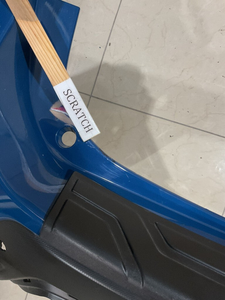 Rear Bumper Cover Blue Subaru Forester Sport Touring 19 2020 W/Sensor Holes OEM