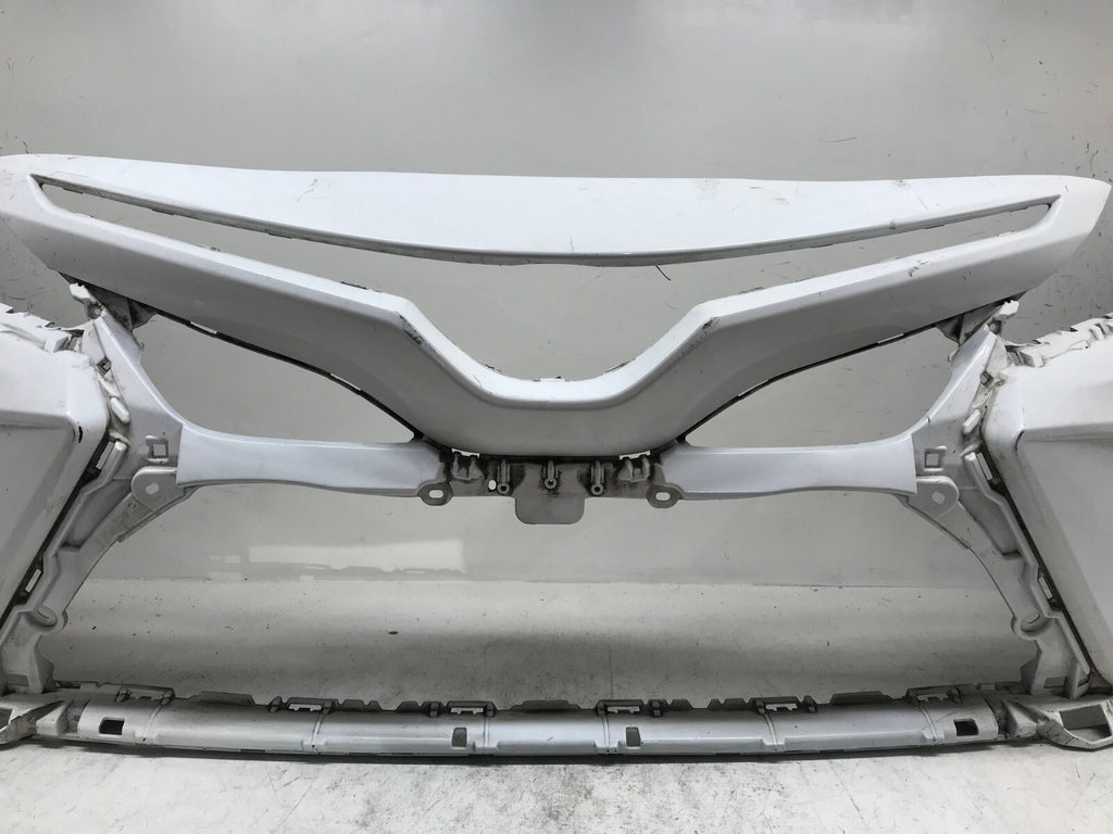 Front Bumper Cover Toyota Camry SE/XSE/Hybrid SE White 2018 2019 CAPA