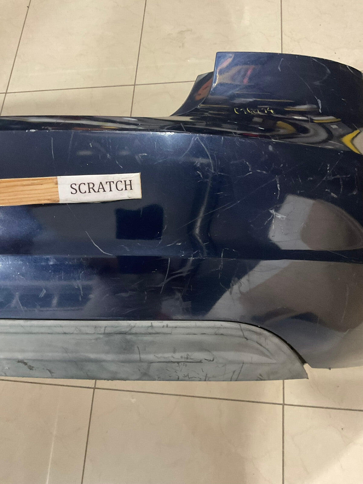 Rear Bumper Cover Blue 2012-2015 Volkswagen Passat B7 561+807+421+B OEM