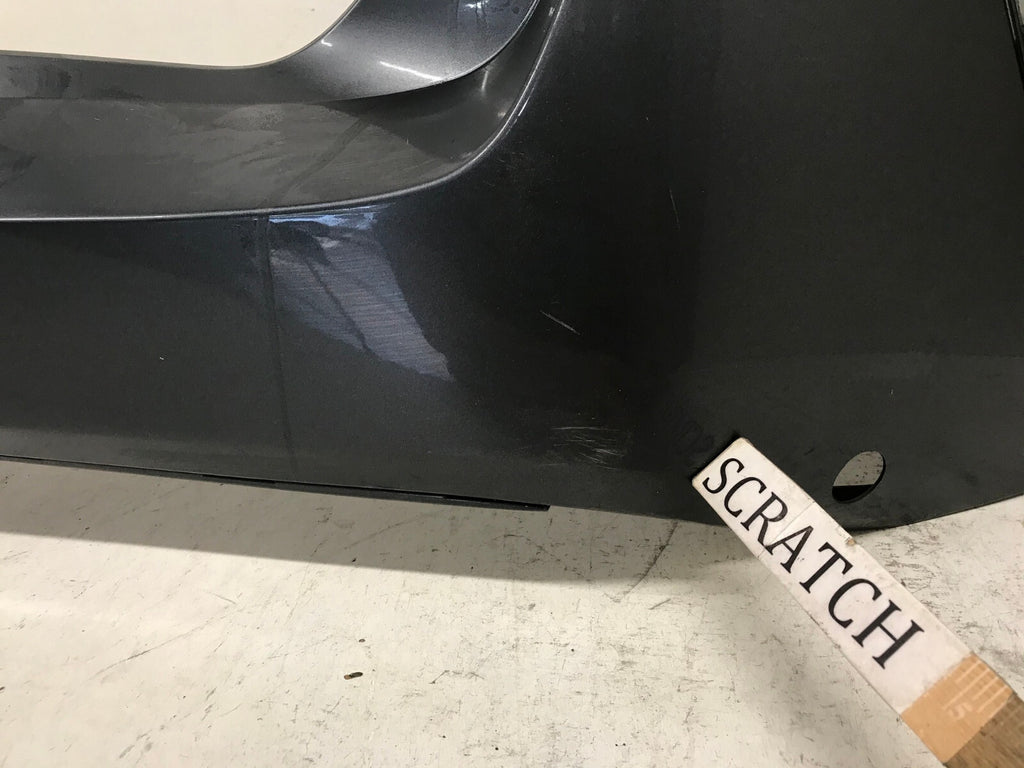 Rear Bumper Cover Gray Toyota Prius Two Three Four 16-18 w/Sensor Holes OEM