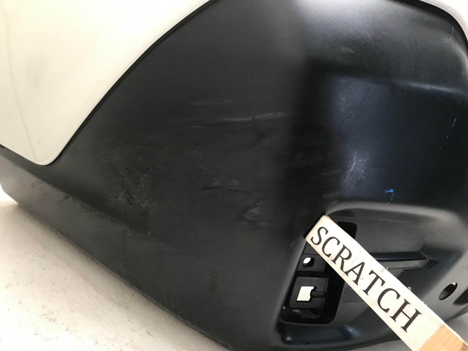 Rear Bumper Cover Subaru Outback w/Sensor Holes White 2020 57704AN31A OEM4