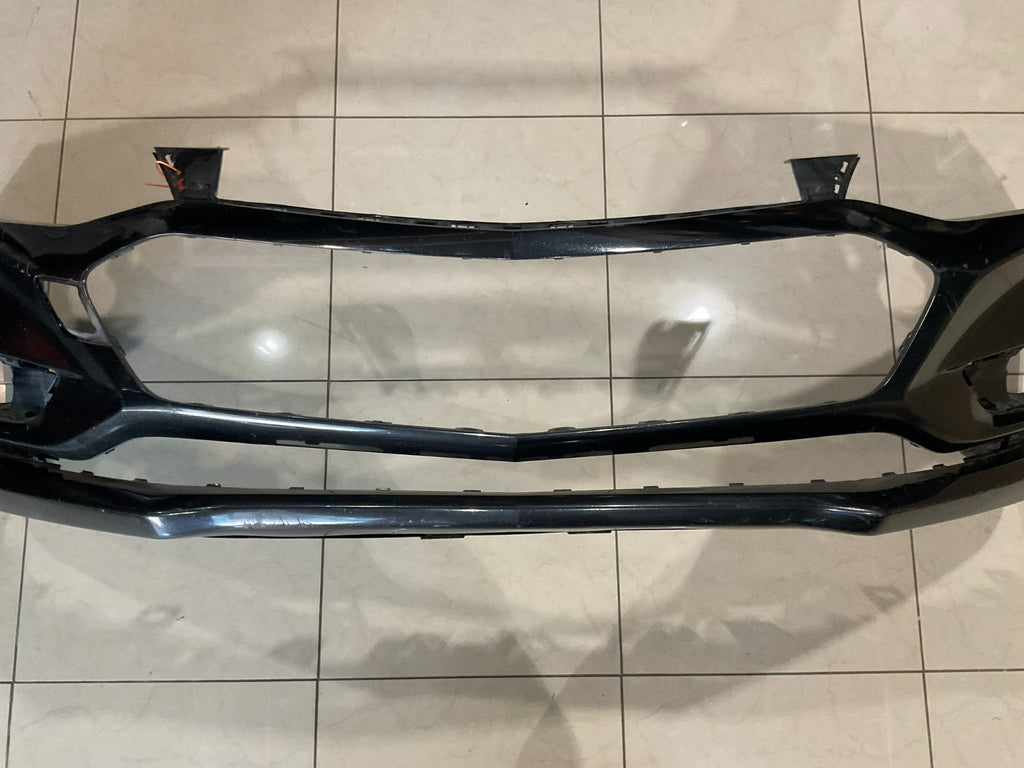 Front Bumper Cover Black 2016-2018 Chevrolet Cruze 23422668 OEM