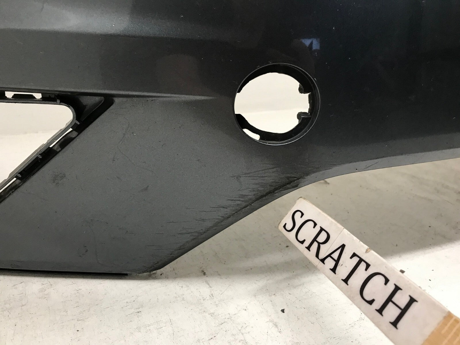 Front Upper Bumper Cover Volkswagen Tiguan S/SE/SEL/SEL Premium Gray 18 2019 OEM