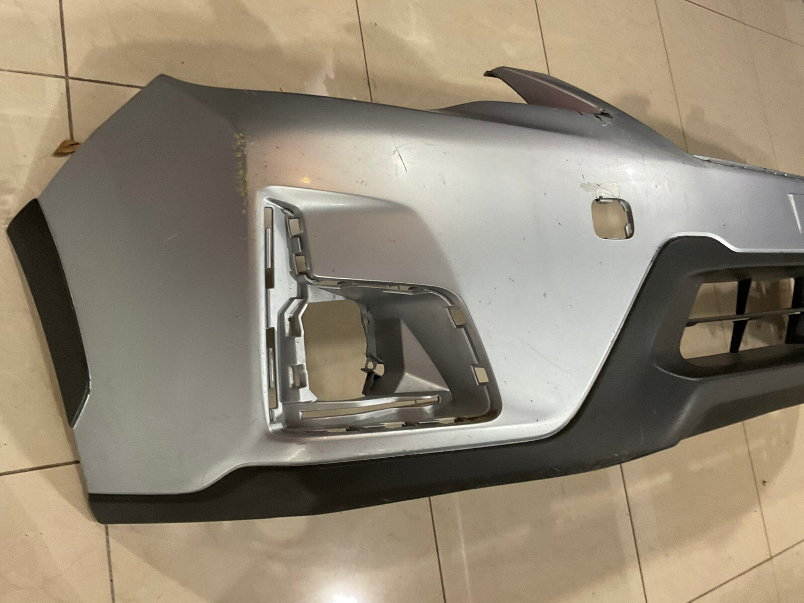 Front Bumper Cover Silver 2016-2017 Subaru Crosstrek XV CAPA