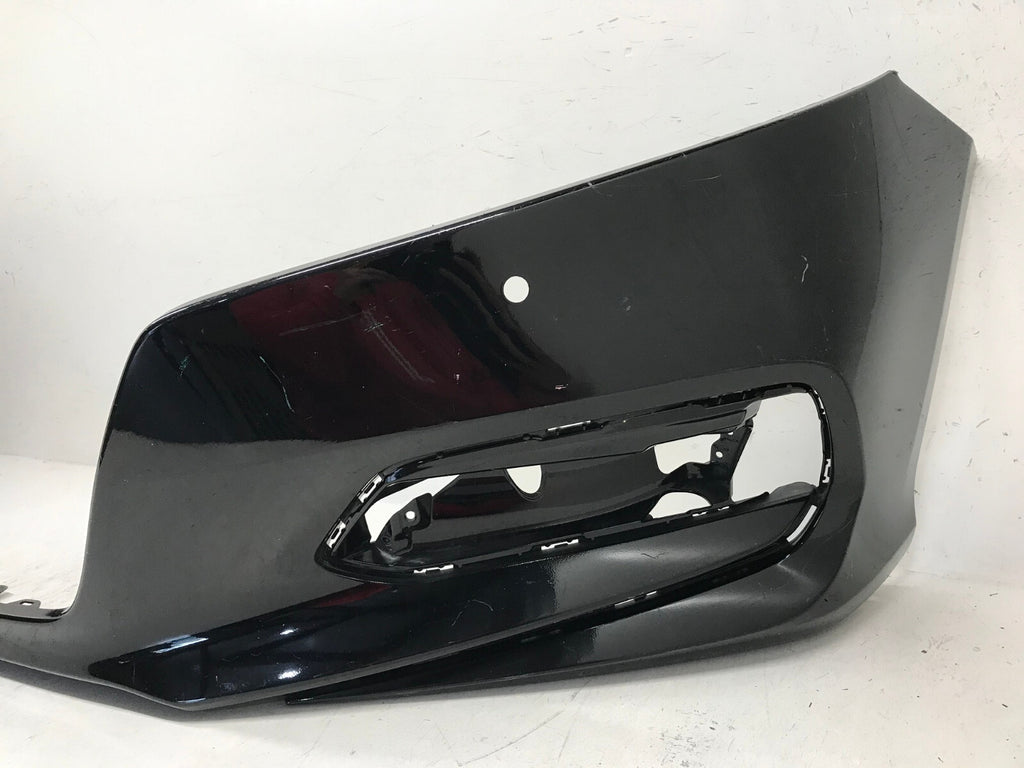 Front Bumper Cover Honda Accord EX/LX/EX-L/Hybrid w/Sensr Holes Black 18-20 CAPA