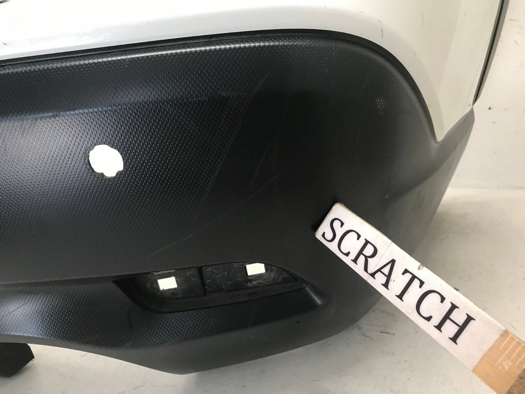 Rear Bumper Cover Subaru Ascent Base/Lted/Premium w/Sensor Hole White 19-21 OEM
