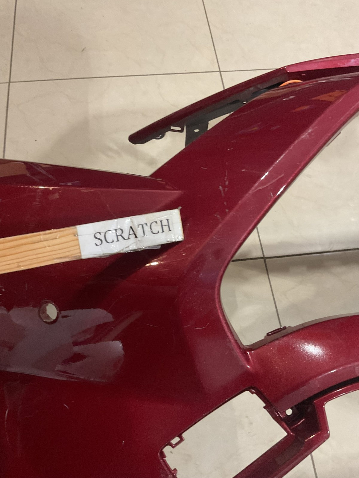 Front Bumper Cover Red 2022-2023 Toyota RAV4 52119+42b20 OEM