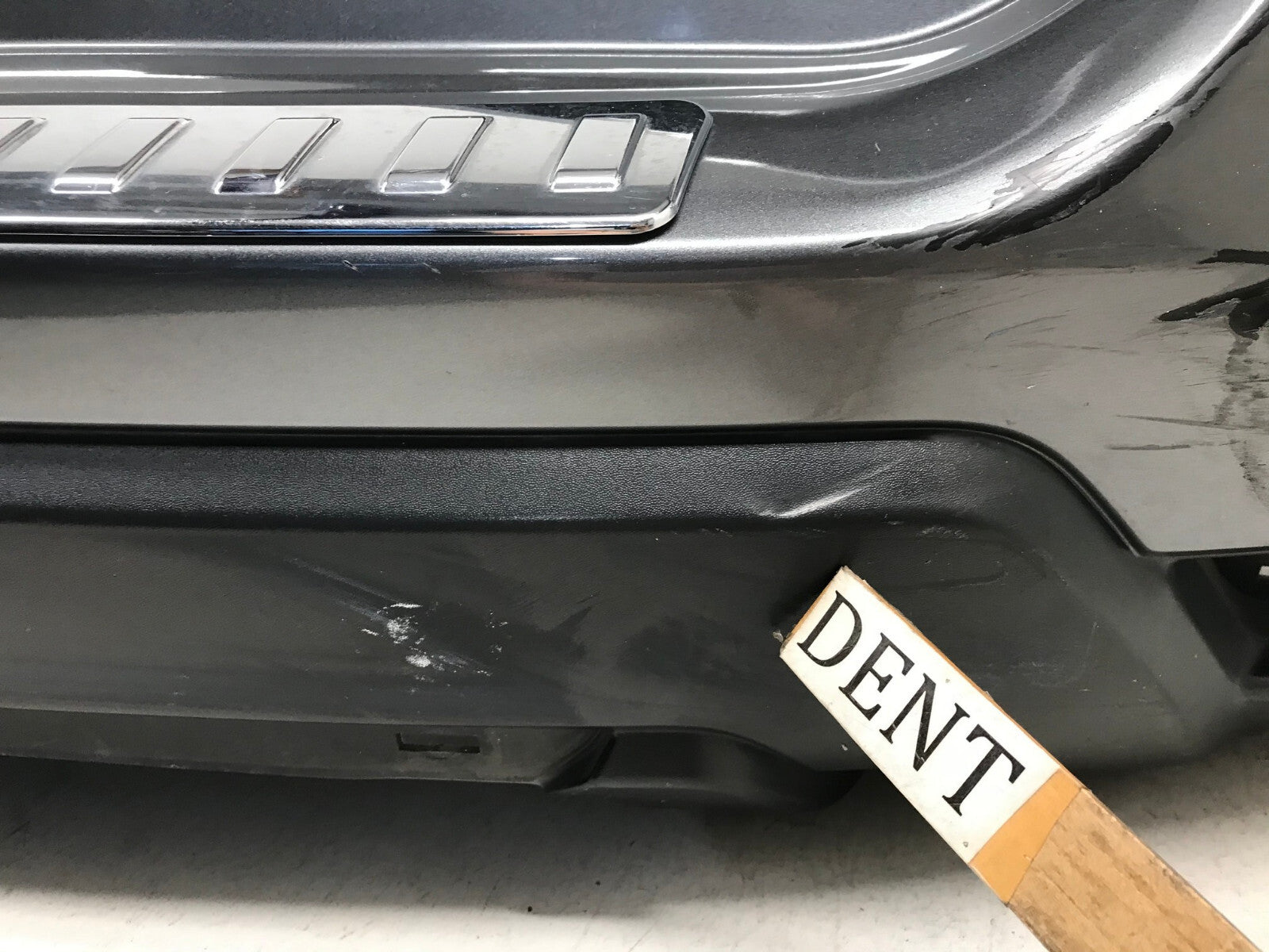 Rear Bumper Cover Gray Nissan Rogue S SL SV SV Hybrid 17 18 85022-6FL0H OEM