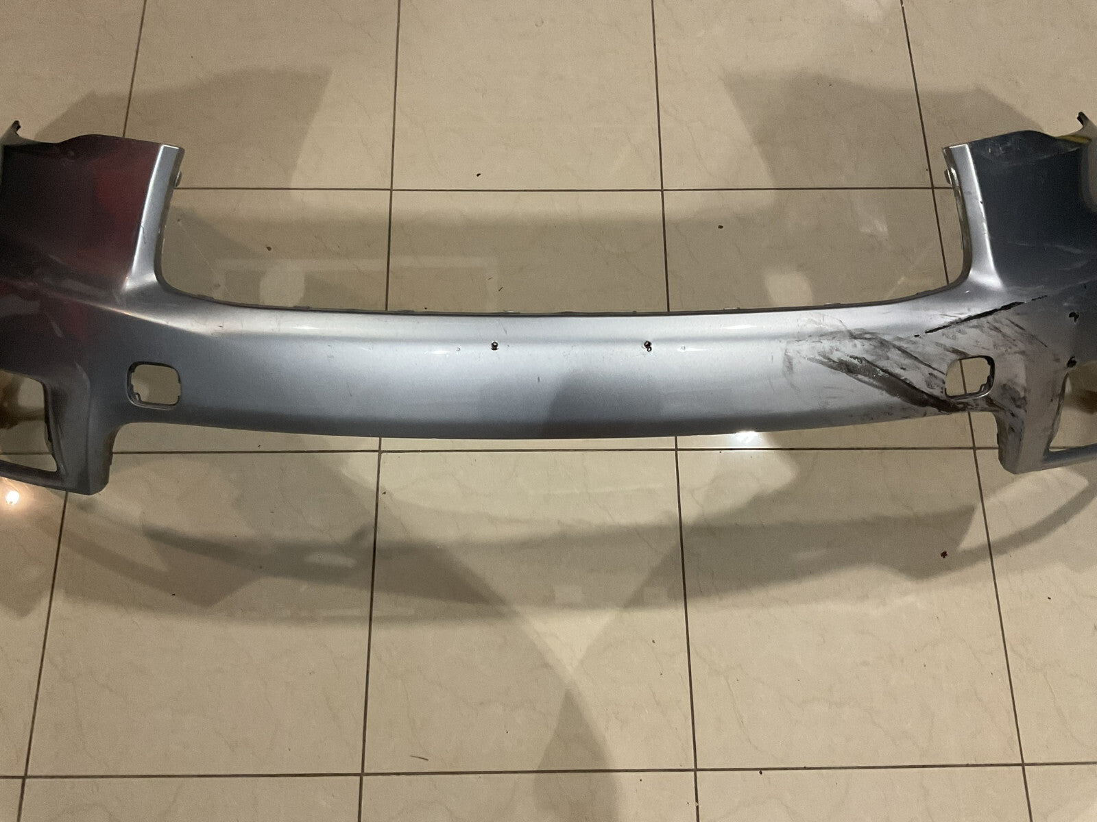 Front Bumper Cover Silver 14-2016 Toyota Highlander XLE Limited 52119-0E230 OEM