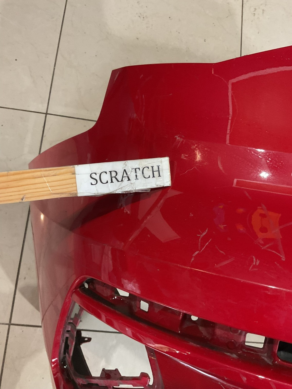 Rear Bumper Cover Red Audi A3 Sedan 2024-2025 8y5+807+511 OEM