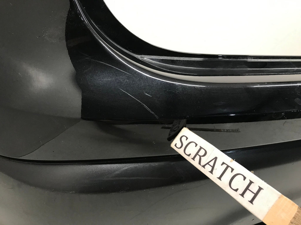 Rear Bumper Cover Nissan Rogue Sport S SL SV w/Sensor Holes Black 2017 2018 OEM