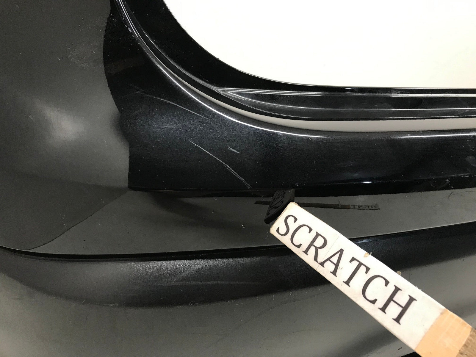 Rear Bumper Cover Nissan Rogue Sport S SL SV w/Sensor Holes Black 2017 2018 OEM