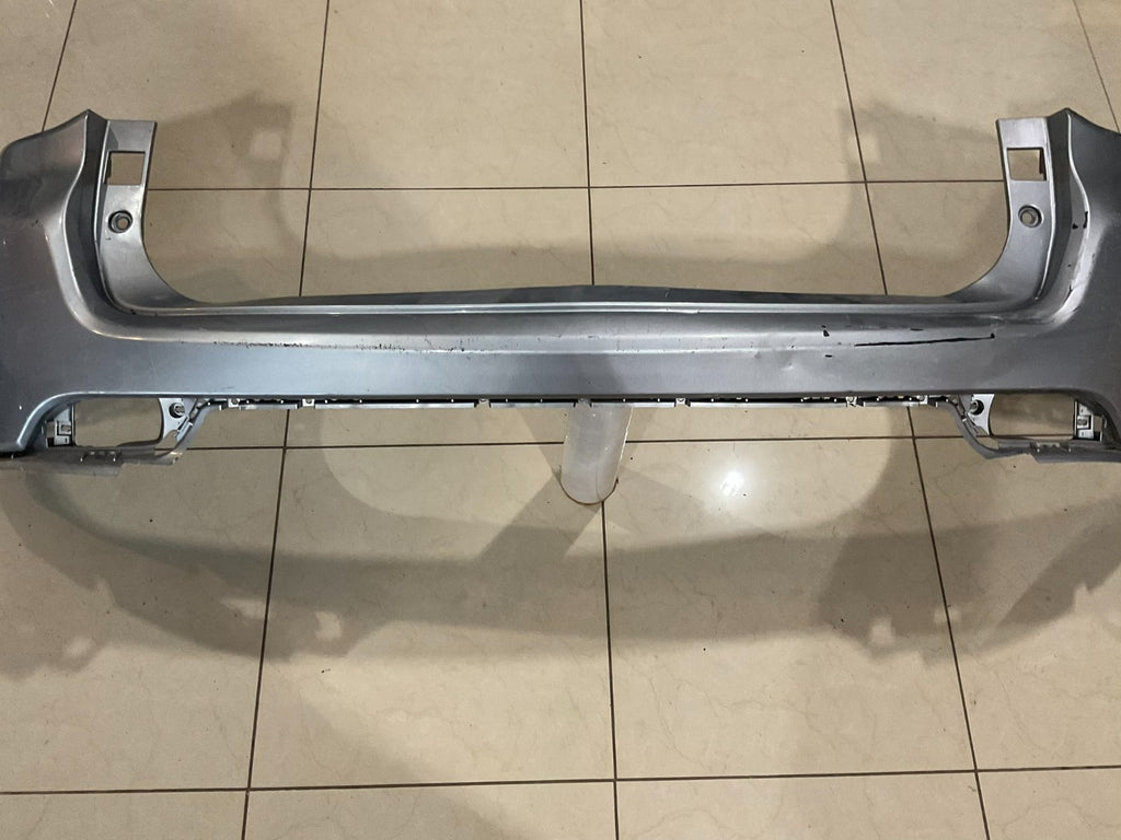 Rear Upper Bumper Cover Silver 2017-2021 Jeep Compass CAPA