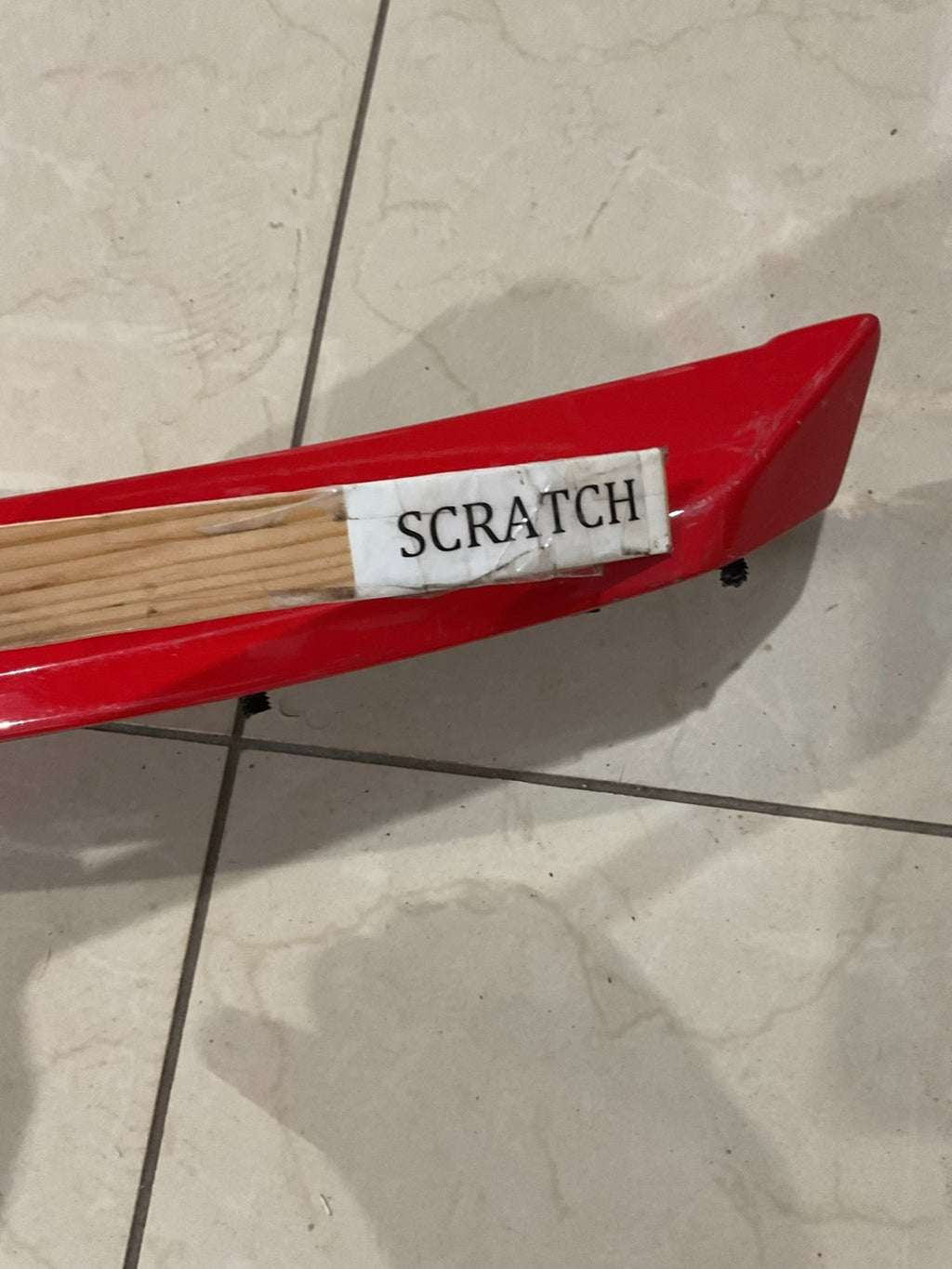 Rear Spoiler Red 2014-18 Chevrolet Corvette C7 Z51 22847401 OEM