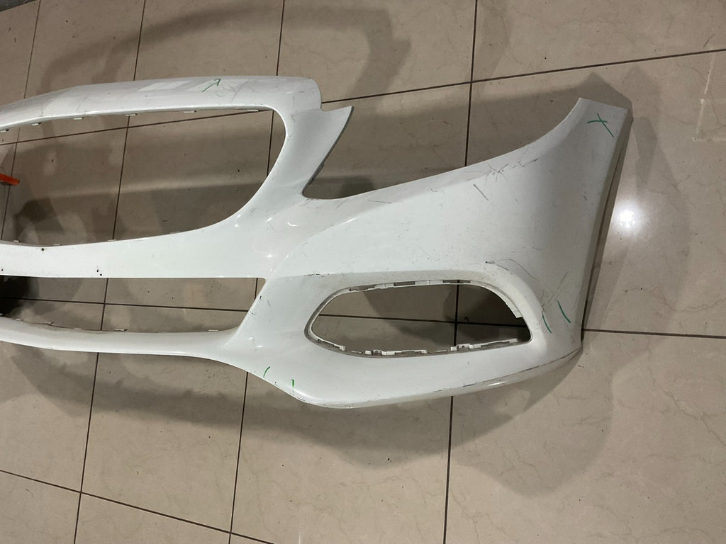 Front Bumper Cover White 2015-2018 Mercedes C Class C300 a 205 885 0125 OEM