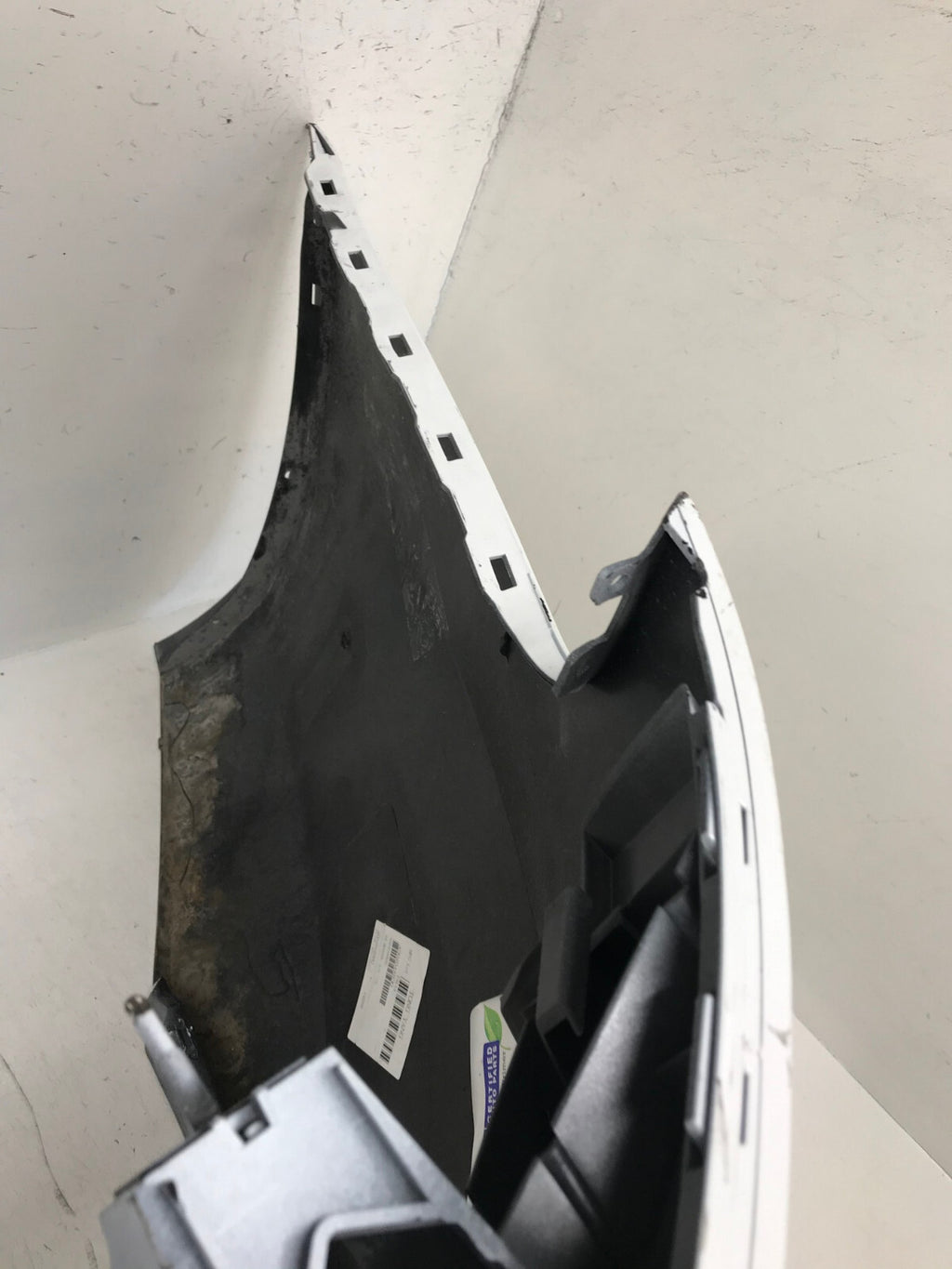 Rear Bumper LOCAL Audi A4 Allroad B8 w/Sensor Holes White 2013-2016 CAPA