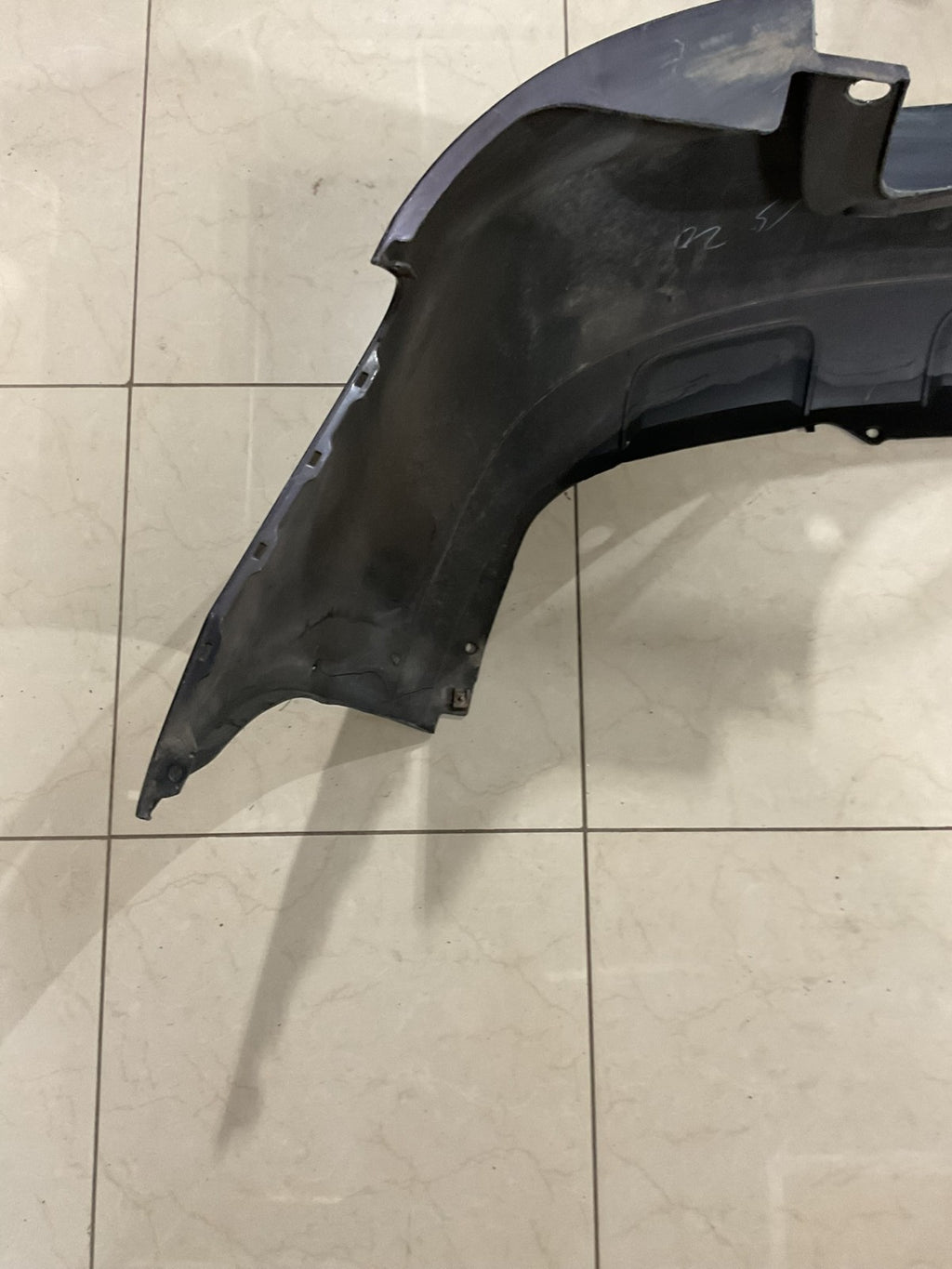 Rear Bumper Cover Black Nissan Rogue Select SL SV S 2014 2015 85022+jm04h OEM